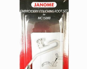 Embroidery Couching Foot - Two presser feet- Holders - Janome