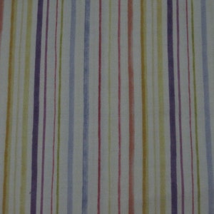 Rainbow Stripe Cotton  Fabric, Very Fairy, QT, by the HALF YARD ,Continuous Cuts, Home Decor ,Quilting , sewing,