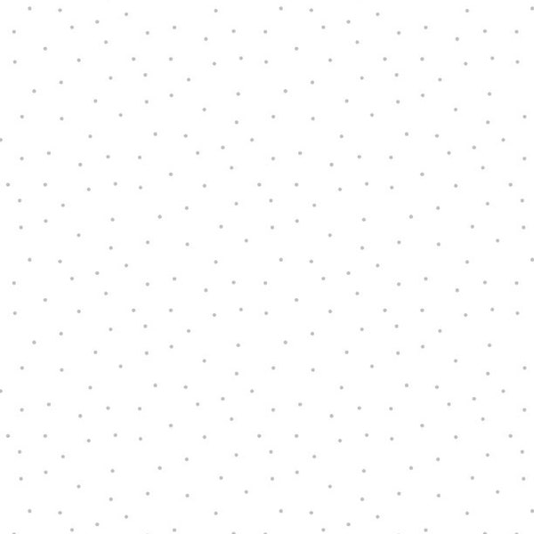 White/White Pindots  Cotton Fabric, Essentials, Wilmington  Prints, by the yard