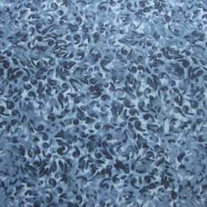 Ocean Blue Cotton Fabric, Timeless Treasure, by the yard,Home Decor ,Quilting , sewing, crafting Continuous Cuts,