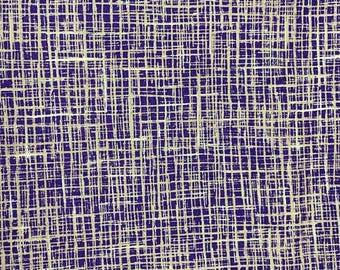 Moderner Lila Abstrakter Stoff, Stoff Meterware, Quilting, Nähen, Wohndeko