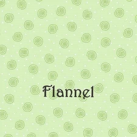 Green Cotton Flannel Fabric-  Lime Green Squiggle - by the HALF YARD ,Continuous Cuts, Home Decor ,Quilting , sewing, crafting supplies
