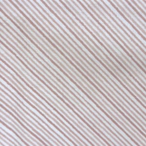 Pink pale diagonal stripe cotton fabric, charming textile,   by the half yard, crafting , sewing, gentle shades of pink, excellent binding