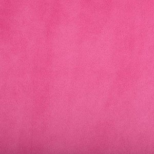 Hot Pink Fuchsia Cuddle  3 Fabric ,  Shannon , Super soft Minky, by the yard, Perfect of backings, scarves, plush animals and more!