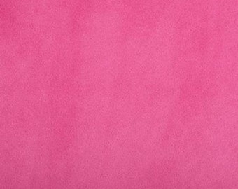 Hot Pink Fuchsia Cuddle  3 Fabric ,  Shannon , Super soft Minky, by the yard, Perfect of backings, scarves, plush animals and more!