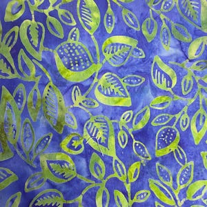 Hand-Dyed Purple Cotton Batik Fabric - Hyacinth Blossom, Timeless Treasure -by the Half Yard-Continuous Cuts, Home Decor ,Quilting , sewing,