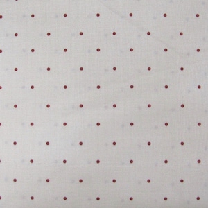 Red Polka dot Cotton Fabric, Maywood Fabric, Royal Gardens, by the HALF YARD ,Continuous Cuts, Home Decor ,Quilting , sewing, crafting