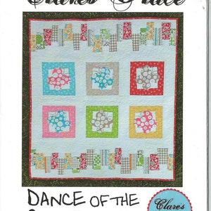 Modern Quilt Pattern - Dance of the Butterflies -Easy Quilt