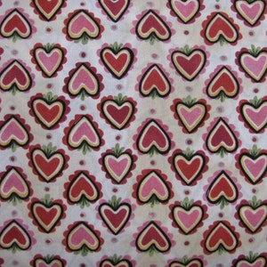 Cotton Fabric - Holiday Fabric - Sweethearts Valentine Lingo Cupid Romance  Snuggle White - 4my3boyz Fabric