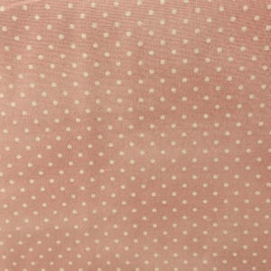 Peach Swiss Dot Cotton Fabric ,by the half yard, Henry Glass, Continuous Cuts, Home Decor ,Quilting , sewing,