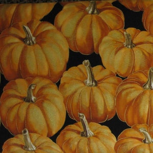 Pumpkin Shimmer Cotton Fabric,  Benartex-Kanvas, Autumn,  by the half yard-Continuous Cuts, Home Decor ,Quilting , sewing, crafting
