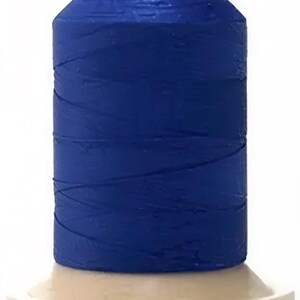 Royal Blue Cotton quilting thread-Blue Royal - Robison Anton-Super Stitch, 50wt, 500 yards