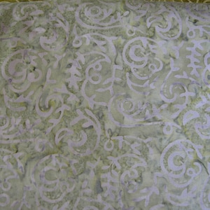 Batik Fabric-Dusty Green and Purple  Batik, Moda, Dragonfly Summer, by the yard
