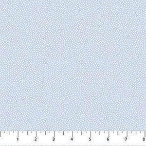 Blue Tiny Dots Cotton Fabric, Madison's Garden ,Powder Blue , by the HALF YARD , Continuous Cuts, Home Decor ,Quilting , sewing, crafting