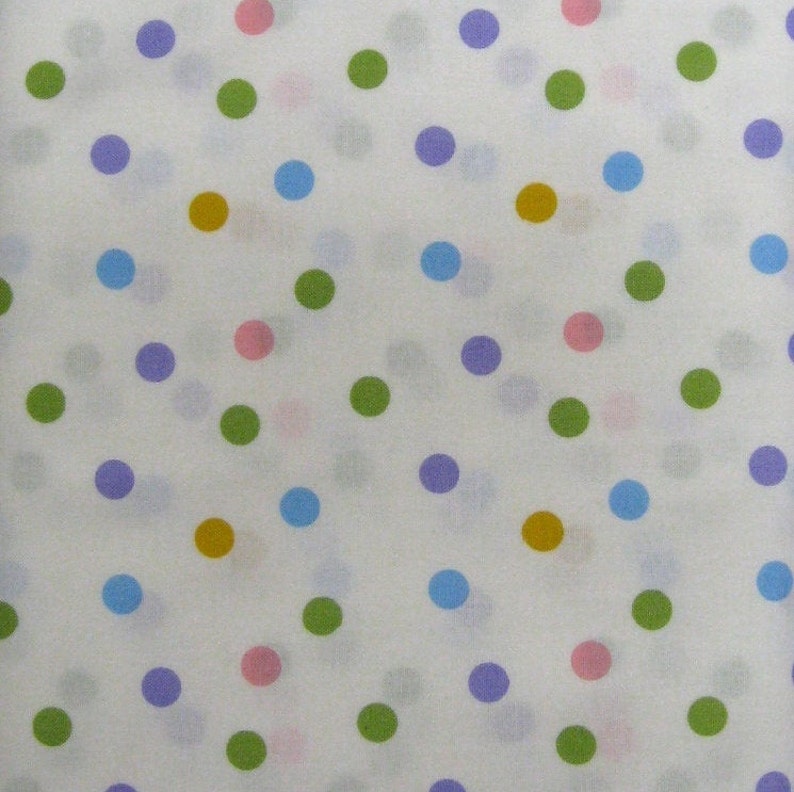 by the yard Pastel Polka Dots Andover