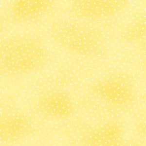 May include: A seamless fabric pattern featuring a soft yellow background with a scattering of tiny white triangles. The triangles are evenly spaced, creating a subtle, textured effect. This fabric is suitable for quilting, apparel, or home decor projects.