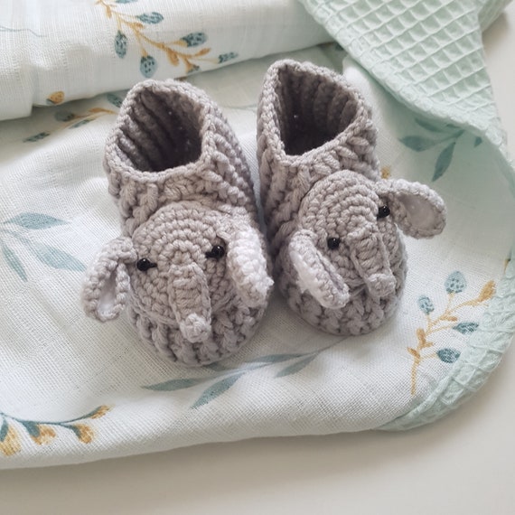 Zapatos bebe 0 6 meses zapatos bebe elefante Zapatos de bebe unisex -   México