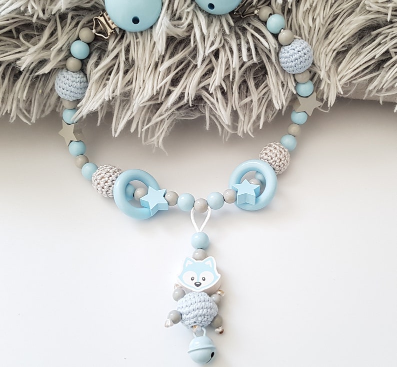 stroller chain+pacifier chain set
