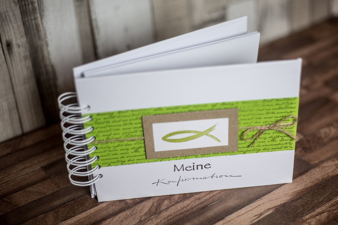 Gästebuch/ Fotoalbum zur Kommunion/Konfirmation | Etsy