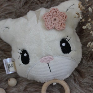 Music box Kinka and Kurt cat, Kullaloo fabric plush
