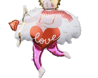 Globo de aluminio Amor para la boda, globo de helio para regalo de boda Amor con corazón, regalos de boda