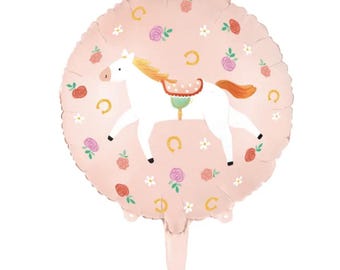 Globo de aluminio con forma de caballo, globo de helio para decoración de fiestas de cumpleaños de caballos, sorpresa para todos los fanáticos de los caballos