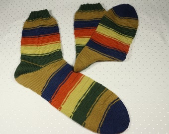 Merveilleusement doux, chaussettes tricotées à la main taille 40/41 (SO602)