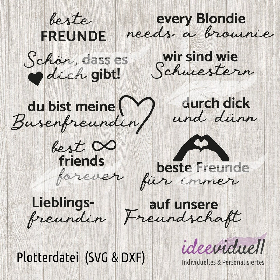 Freundschaftssprüche Freundschaft Sprüche Spruch Schriftzüge Schriftzug