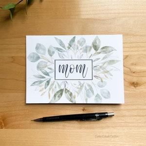 Watercolor Mother&#39;s Day Card