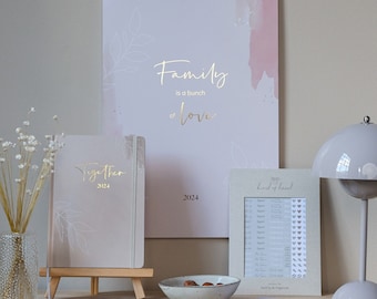 kind of hazel family planner set 2024