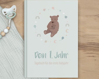 Baby-Tagebuch „Babys erstes Jahr" - Bär