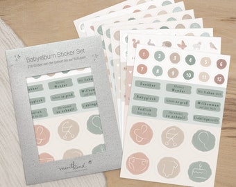 Babyalbum Sticker Set