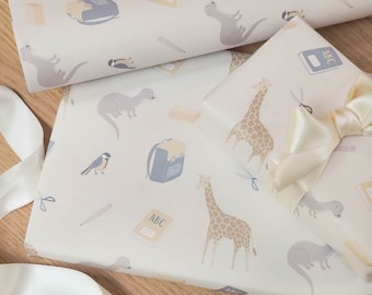 Wrapping paper nature