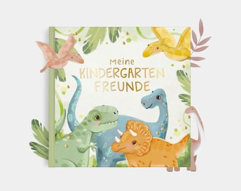 Kindergarten friendship book – large dinosaur