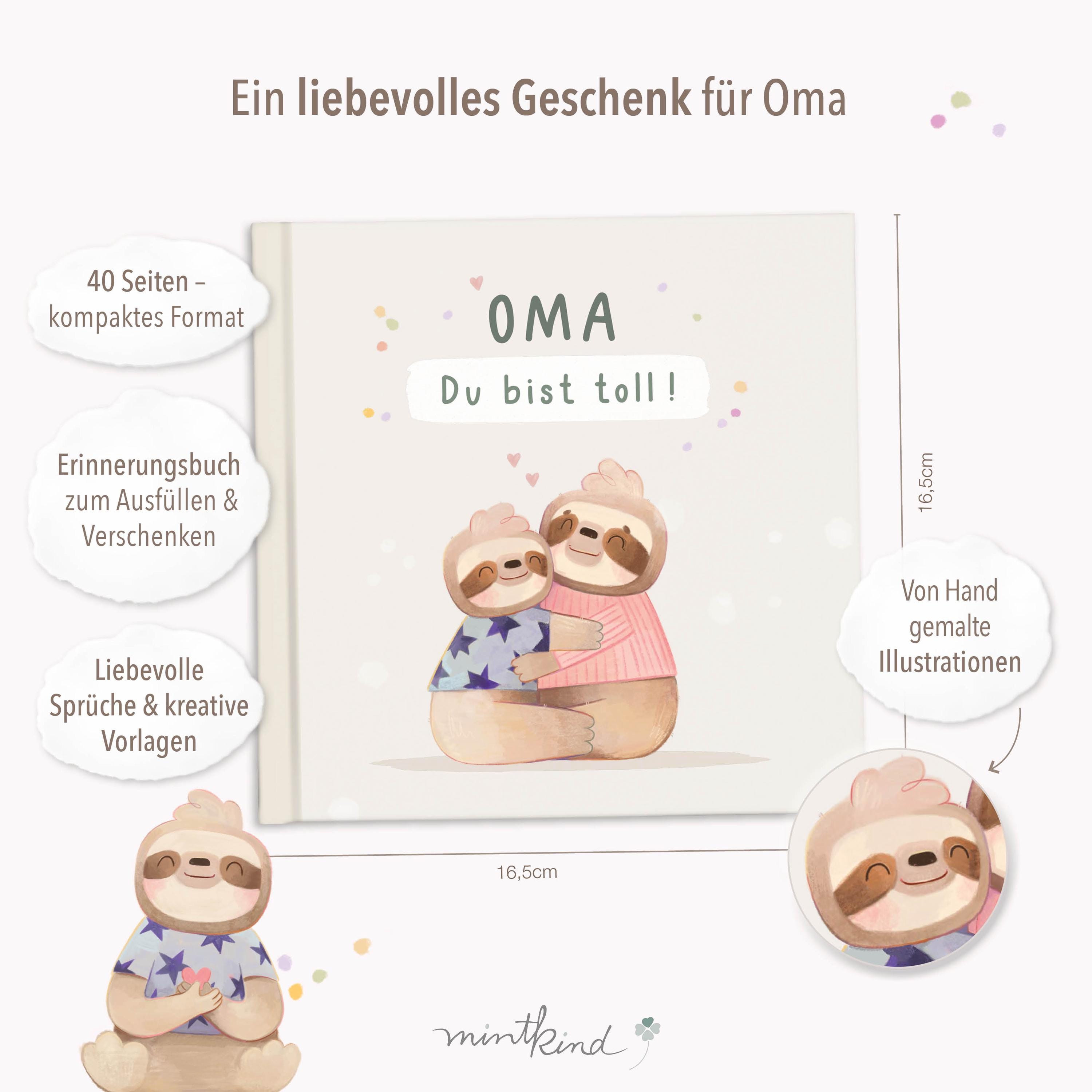 Geschenk Fr Oma Von Enkeln Basteln