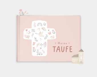 Baptism book "My Baptism" - Rosa