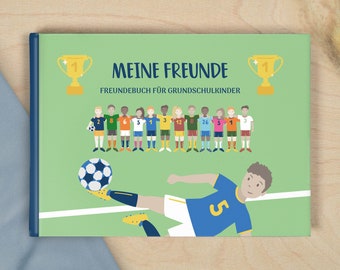 Freundebuch Grundschule - Fußball