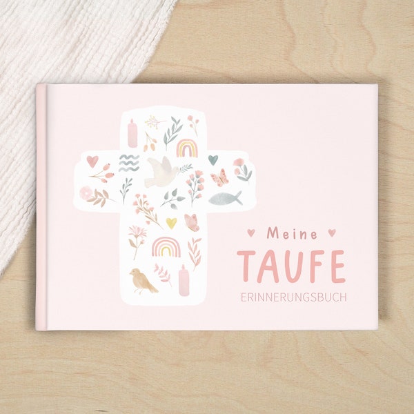 Taufbuch "Meine Taufe" - Blumen