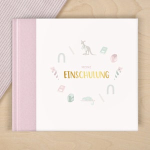 Gästebuch "Meine Einschulung" - Rosa