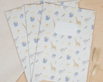 Exercise books Nature Set of 3