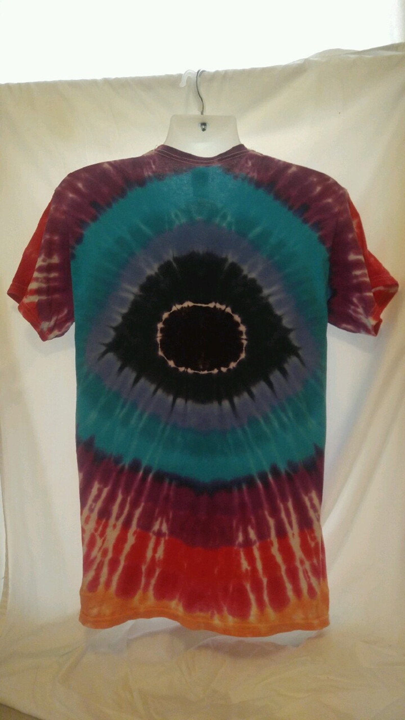 BULLSEYE TIE DYE medium cotton tshirt Etsy