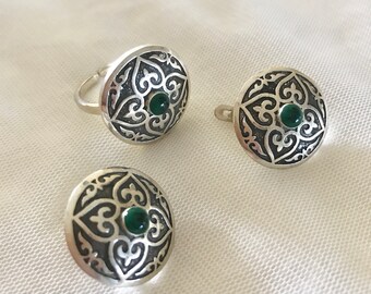 Kazakh jewelry | Etsy