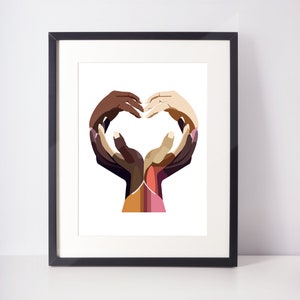 Unity in Diversity, Printable Art, Wall Decor, Wall Art, Classroom Decor, Equality, Digital, Motivational Art, Inclusive Art, Multicultural