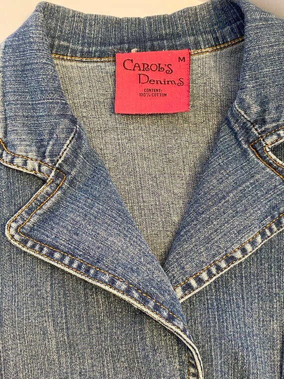 Vintage Jean Denim Jacket Carols Denims 
