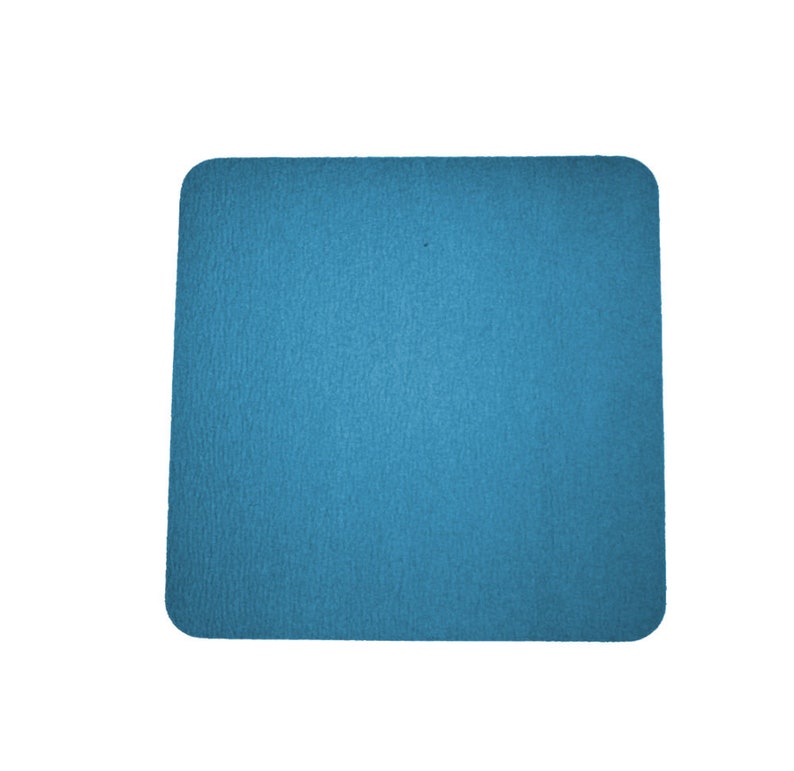 Wool felt 5 mm 35 x 35 cm rounded corners