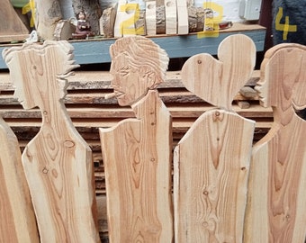 Heads, decorative boards for gates, fences, balconies.