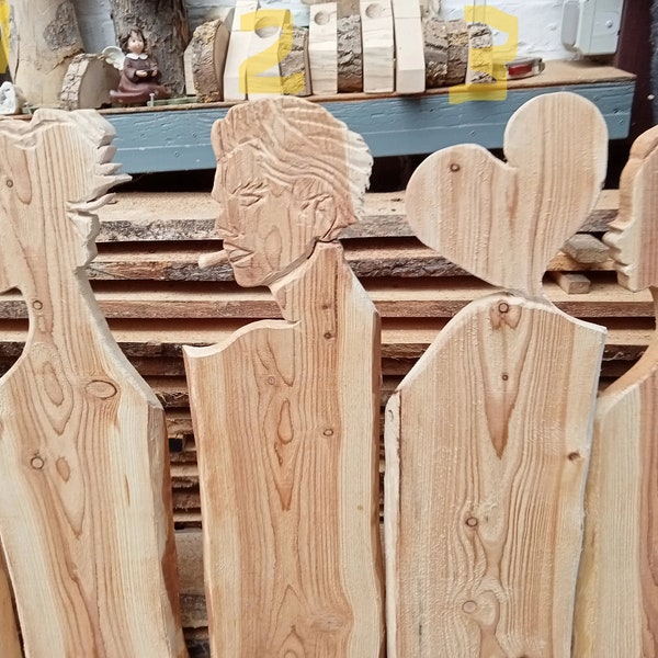 Heads, decorative boards for gates, fences, balconies.