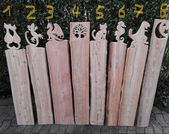 Heads made of larch .