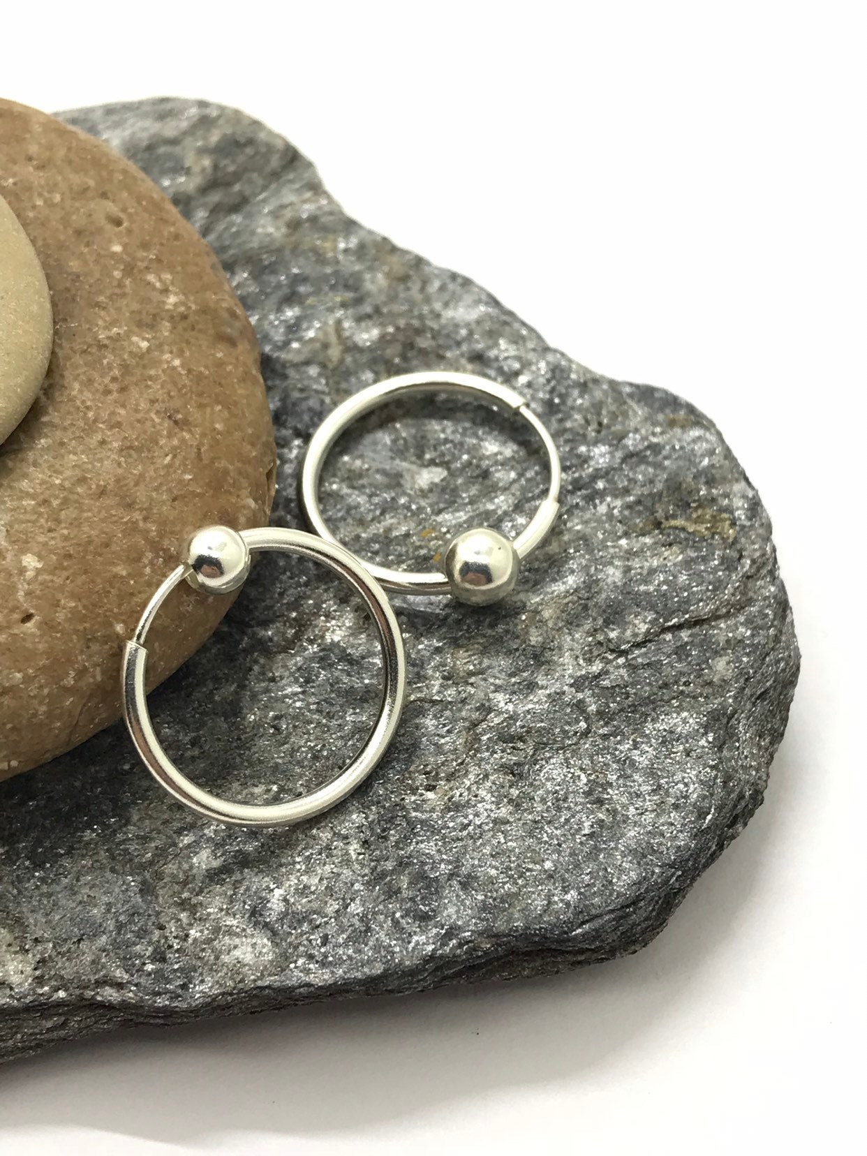 Etsy small hoop earrings Clearance