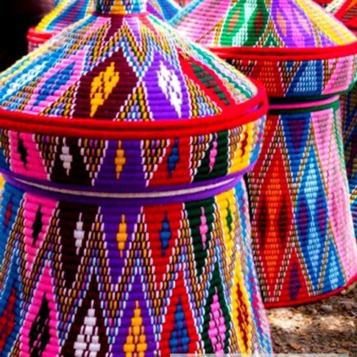 Mesob / Ethiopian Mesob / Eritrean Mesob / Handwoven Basket / Habesha